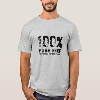 100% reines Rindfleisch T-Shirt