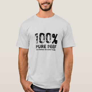 100% reines Rindfleisch T-Shirt
