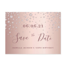 100. Rose Golddiamanten Save the Date
