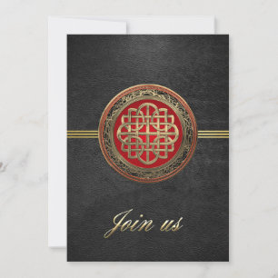 [100] Sacred Celtic Gold Knot Cross