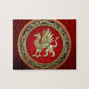 [100] Sacred Gold Griffin Puzzle