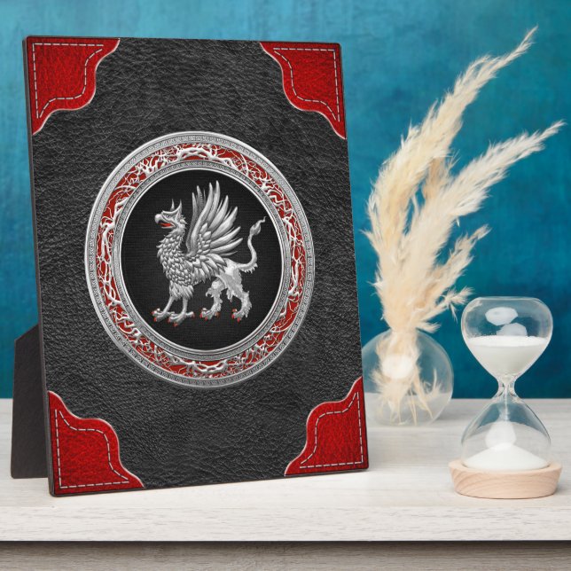 [100] Sacred Silver Griffin Fotoplatte (Seite)