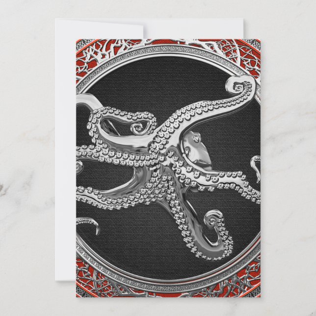 [100] Sacred Silver Octopus in Defensive Posture (Vorderseite)
