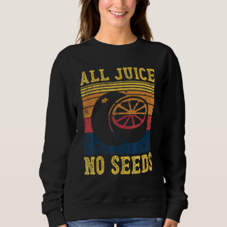 100 Saft Keine Kerne Vasektomie Herren Sweatshirt