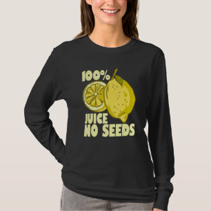 100 Saft ohne Samen Lemon Männer Vasektomie T-Shirt