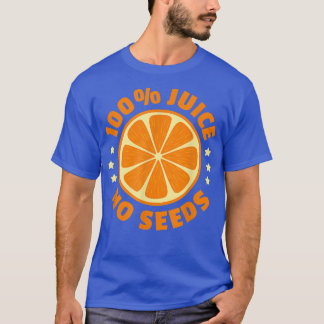 100 Saft ohne Samen Vasektomie Vegan Vegetarier T-Shirt