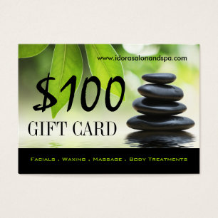 100 - Salon-Geschenk-Karte