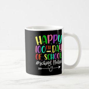 100. Schulkrankenpfleger Stethoscope 100 Tage Nur Kaffeetasse