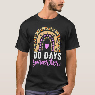 100. Schullehrer 100 Tage klüger Rainb T-Shirt