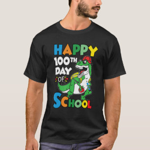 100. Schullehrer 100 Tage klüger Regen T-Shirt
