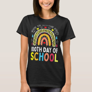 100. Schullehrer 100 Tage schlauer Leopa T-Shirt