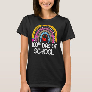 100. Schullehrer 100 Tage Smarter Boho T-Shirt