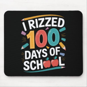 100. Schullehrer I Rizated 100 Days Mousepad