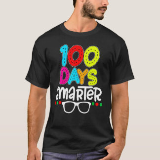 100. Schullehrer Kind glücklich 100 Da T-Shirt