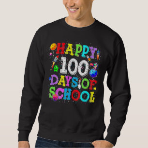 100. Schullehrer Kinder Kinderastronaut O Sweatshirt