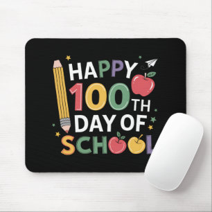100. SchullehrerInnen glücklich 100 Tage Mousepad