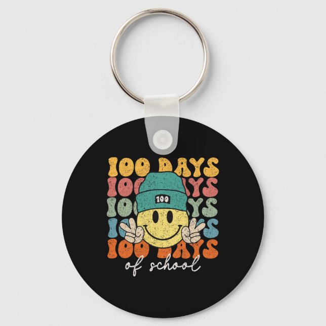 100. Schullehrertag 100 Tage 1 Schlüsselanhänger (Vorderseite)