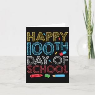 100. Schullehrertag 100 Tage Karte