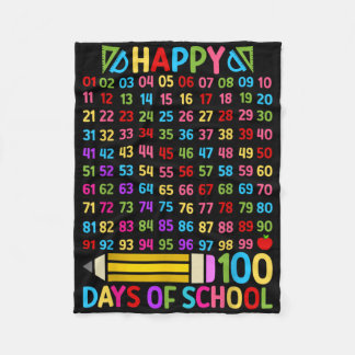 100. Schullehrertag 100 Tage Mathematik Anzahl Fleecedecke