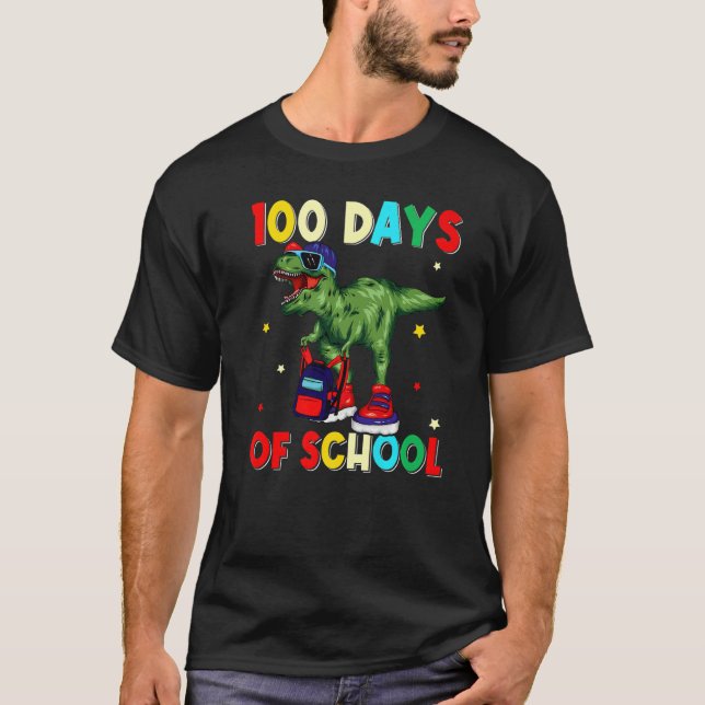 100. Schullehrertag 100 Tage T-Shirt (Vorderseite)