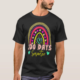 100. Schulrainbow 100 Tage Schlauer unterrichten T-Shirt