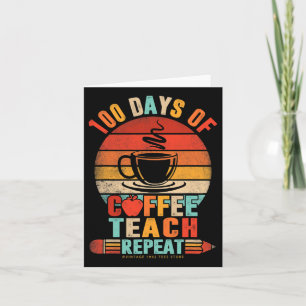 100. Schulreflexlehrer trinken Kaffee Lo Karte