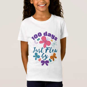 100. Schulschmetterling 100 Tage vergangen T-Shirt