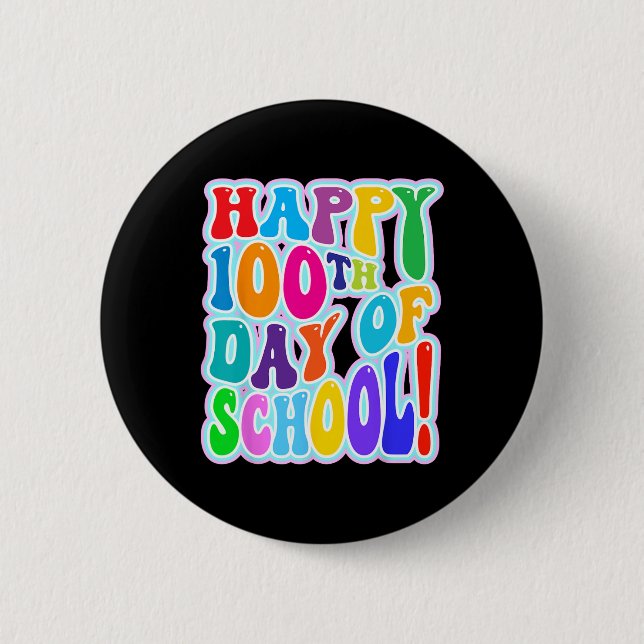 100. Schultag 100 Schultage 2 Button (Vorderseite)