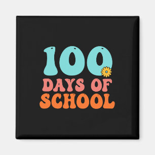 100. Schultag 100 Schultage Magnet
