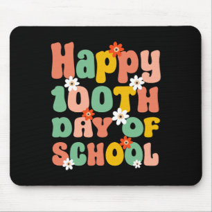 100. Schultag 100 Schultage Mousepad