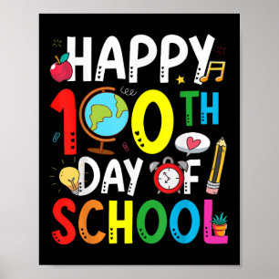 100. Schultag 100 Schultage Poster