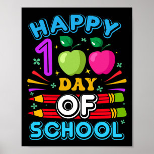 100. Schultag 100 Schultage Poster