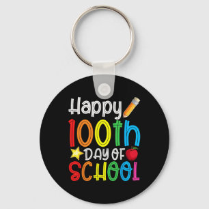 100. Schultag 100 Schultage Schlüsselanhänger