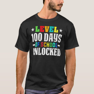 100. Schultag 100 Schultage Unloc T-Shirt