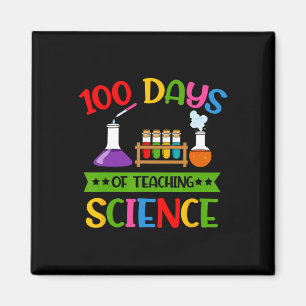100. Schultag 100 Tage Schulbus Magnet