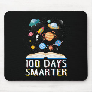 100. Schultag 100 Tage smartere Bücher Platz L Mousepad