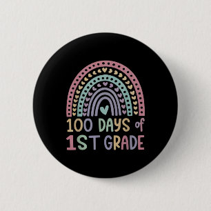 100. Schultag 1. Klasse 100 Tage klüger Button