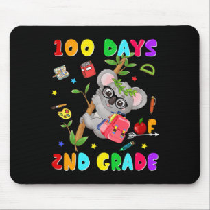 100. Schultag 2. Klasse Koala glücklich 100 Tage Mousepad