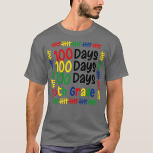 100. Schultag 6. Klasse Jungen Mädchen Student T T-Shirt