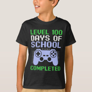 100. Schultag für Kinder abgeschlossen  T-Shirt