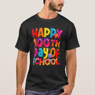 100. Schultag für Lehrer Jungen Mädchen 100 Ta T-Shirt