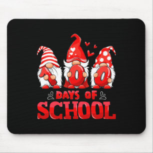 100. Schultag Gnome Lehrer Schüler 100 Da Mousepad