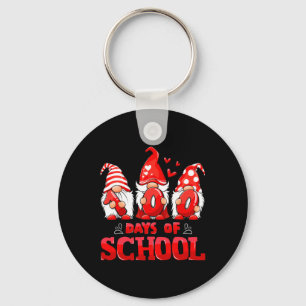 100. Schultag Gnome Lehrer Schüler 100 Da Schlüsselanhänger