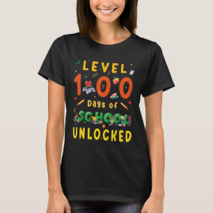 100. Schultag Jungen Stufe 100 Schultage T-Shirt