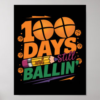 100. Schultag Kinder 100 Schultage Poster