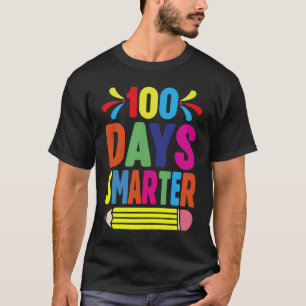 100. Schultag Lehrer   100 Tage intelligenter T-Shirt