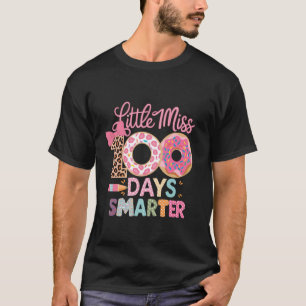 100. Schultag Little Miss 100 Tage schlauer F T-Shirt