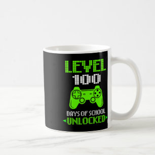 100. Schultag Shirt Kinder Videospiele Junge Gif Kaffeetasse