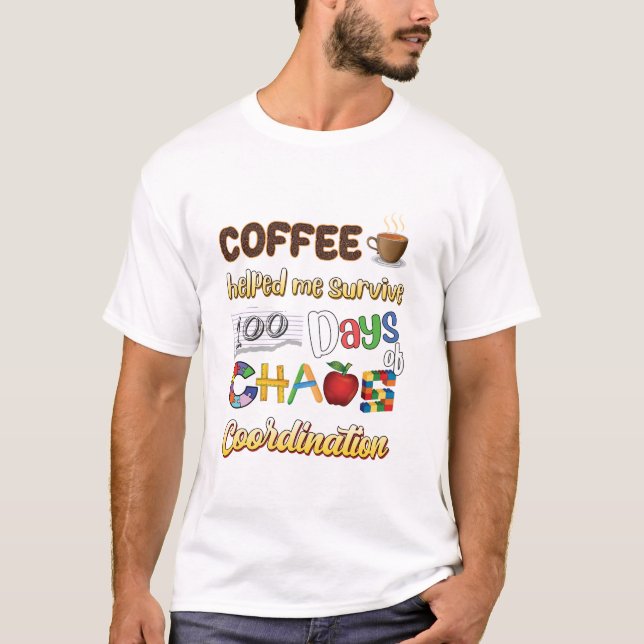 100. Schultag Shirts 100 Schultage (Vorderseite)