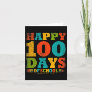 100. Schultag Shirts Lehrer Kinder zurück zu SC Karte